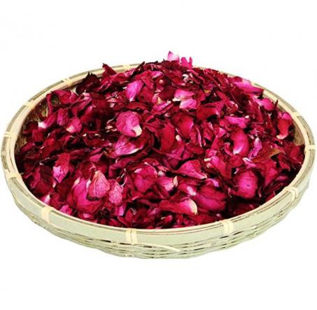 What can you do with dried roses? 