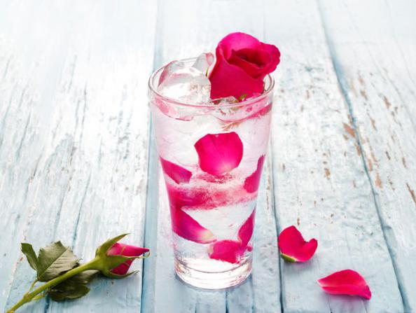 How do you make organic edible rose water?