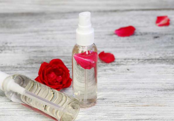 Is pure rose water good for face?