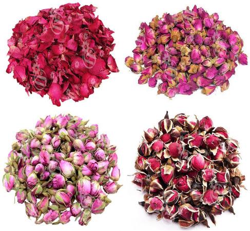 Which Countries Import Rose Buds And Petals? 